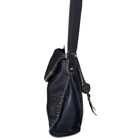 The Sak Silverlake Black Leather Studded Crossbody - Picture 6 of 12